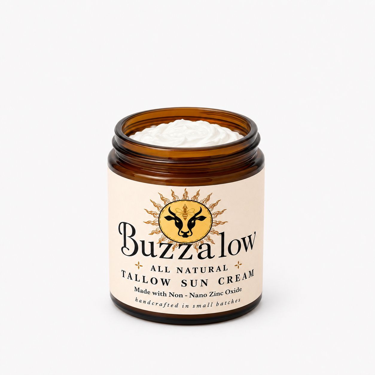 Whipped Tallow Sun Cream (4oz Jar)